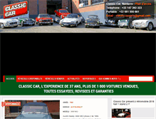 Tablet Screenshot of classiccar.fr